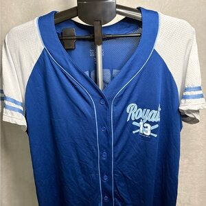 Genuine Merchandise Blue and White KC Royals Jersey